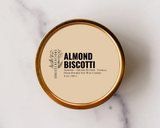 Almond Biscotti | Candle Tin