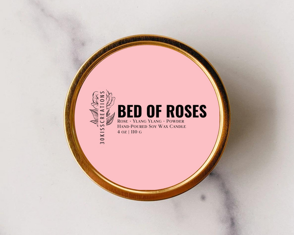 Bed of Roses | Candle Tin