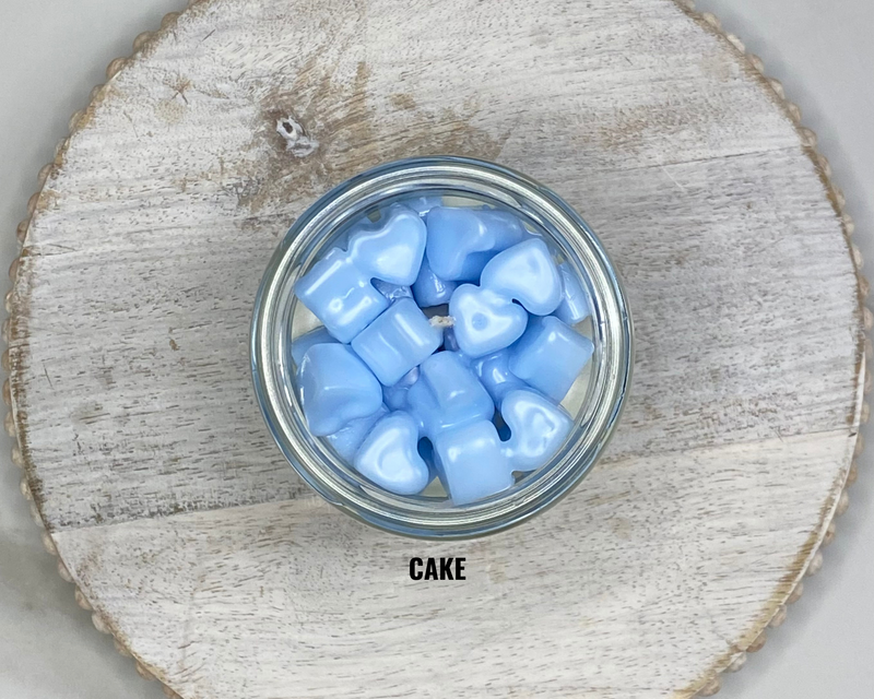 Custom Hidden Message Candle | Hearts