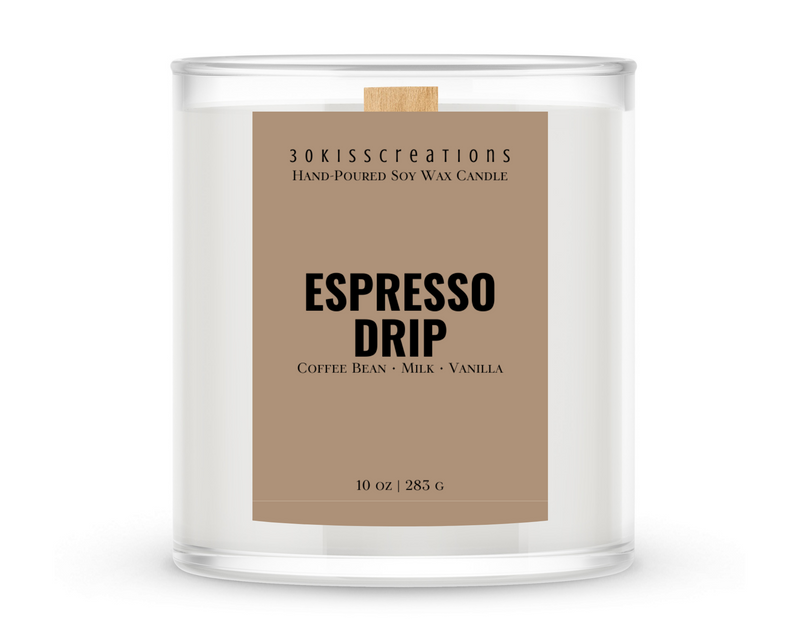 Espresso Drip | Candle Jar