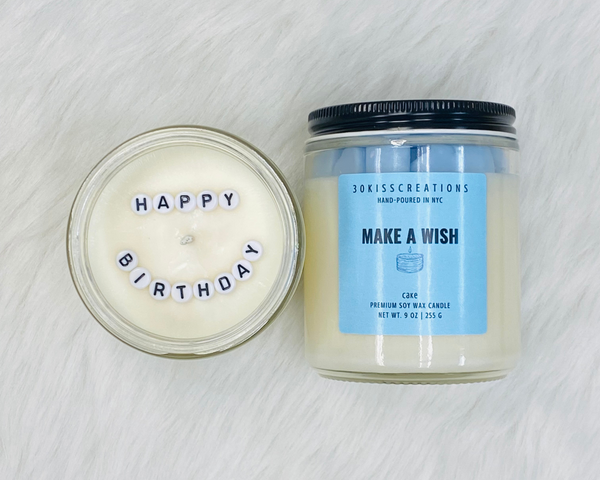 Hidden Message Candle | Hearts