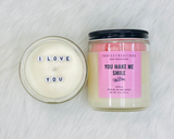 Hidden Message Candle | Hearts