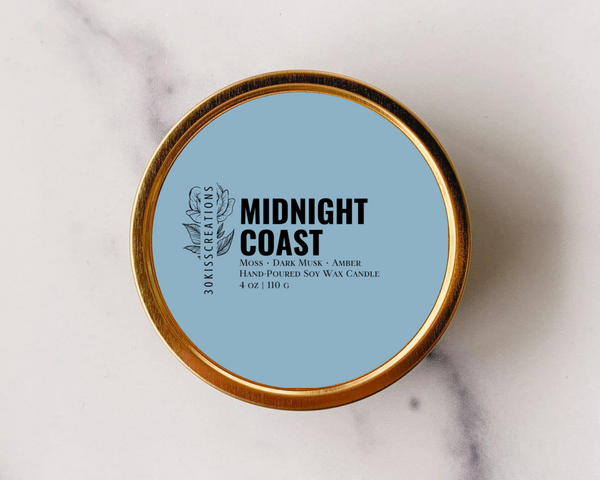Midnight Coast | Candle Tin