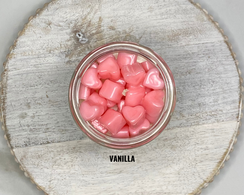 Custom Hidden Message Candle | Hearts