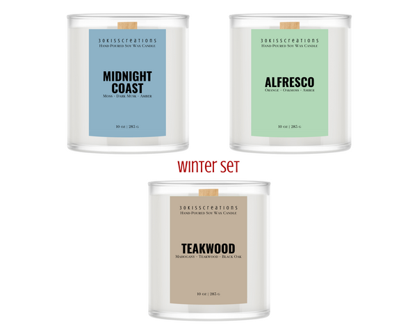 Winter | Candle Jar Set